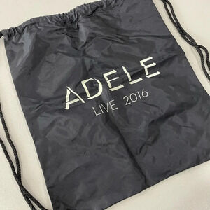 Adele Live 2016 Drawstring Bag Black from Concert VIP